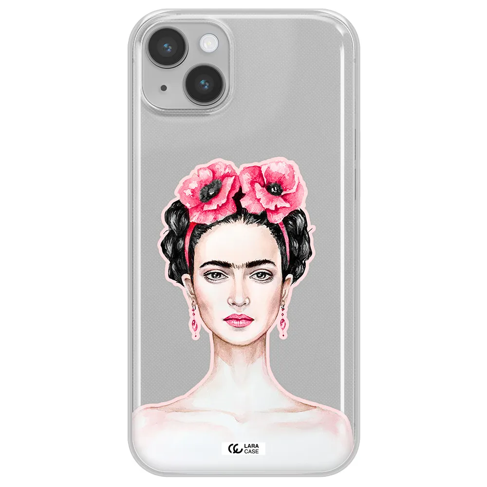 Ferida Watercolor Apple iPhone 14 Clear TPU Case