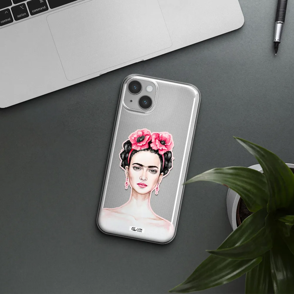 Ferida Watercolor Apple iPhone 14 Clear TPU Case