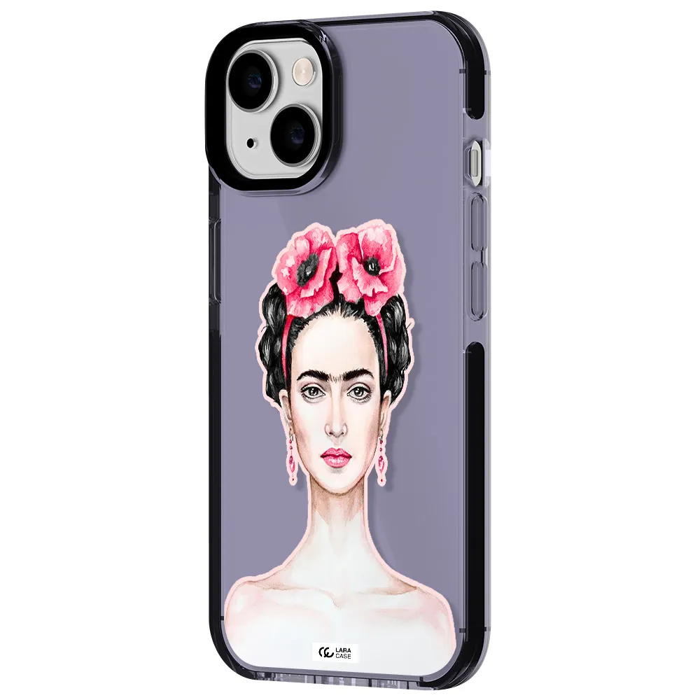 Ferida Watercolor Apple iPhone 14 impact Lilac Case