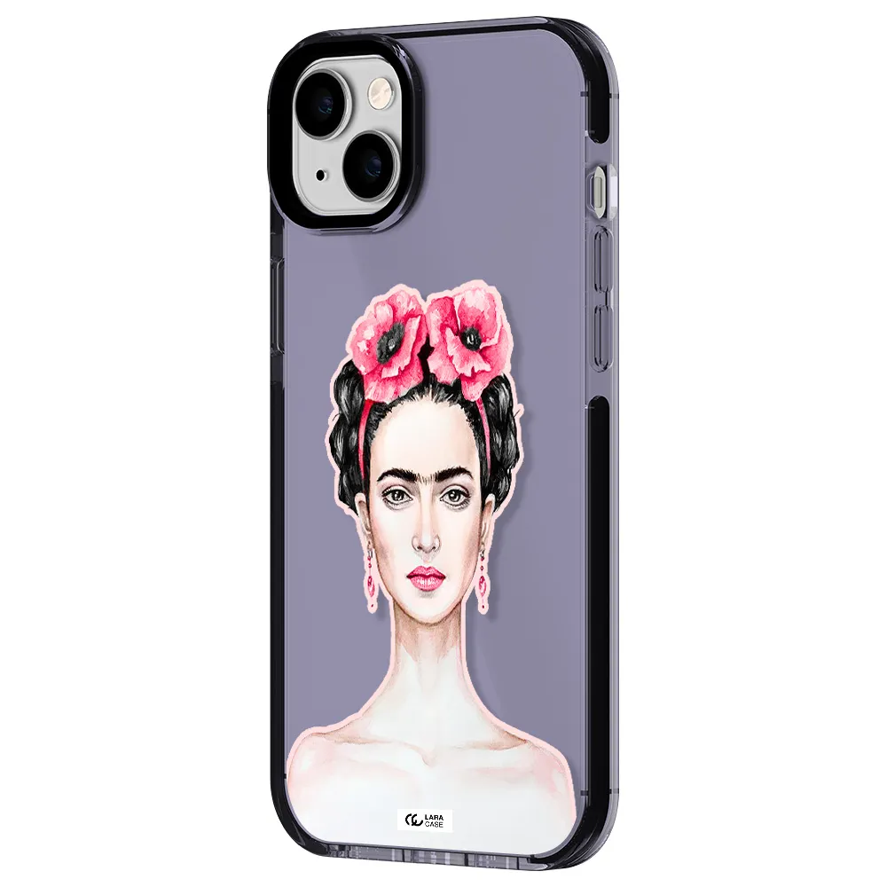 Ferida Watercolor Apple iPhone 14 plus impact Lilac Case