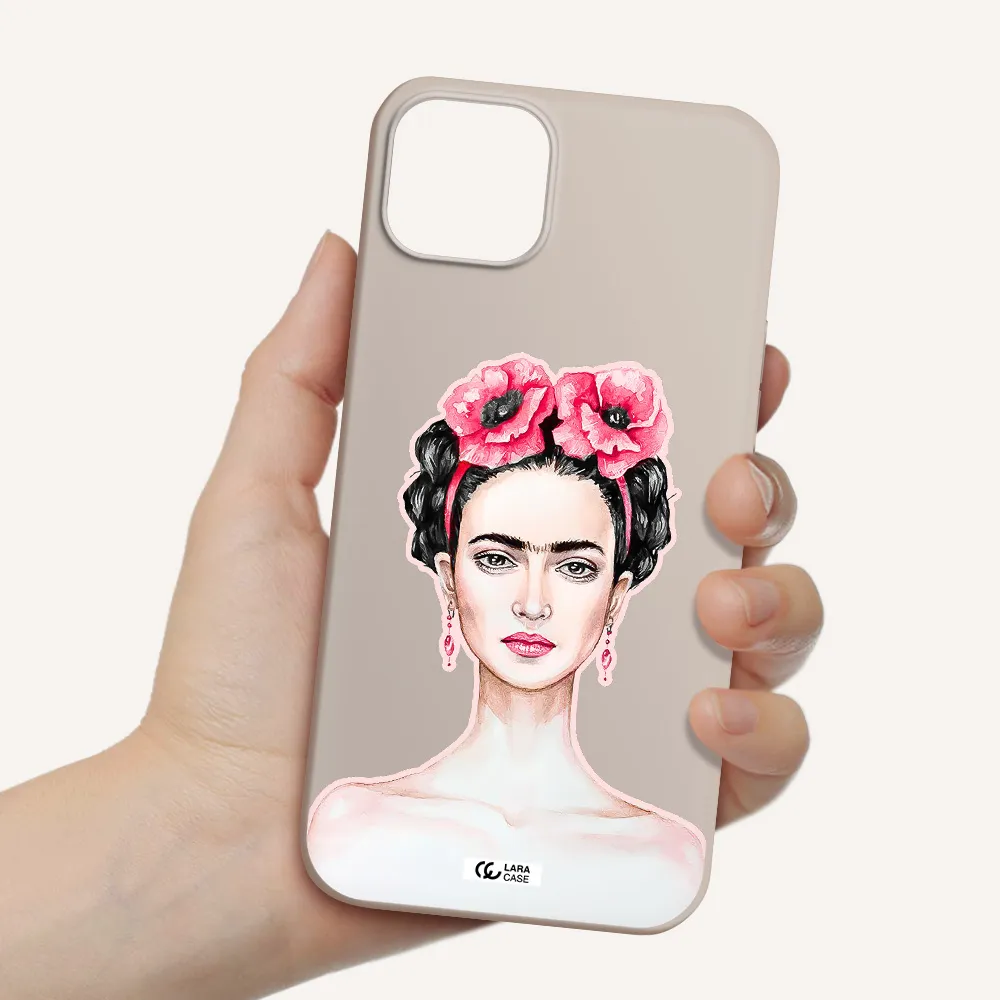 Ferida Watercolor Apple iPhone 14 plus Silicone Stone Case