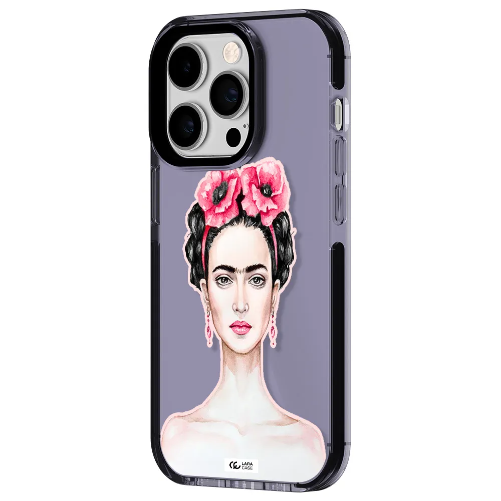 Ferida Watercolor Apple iPhone 14 pro impact Lilac Case