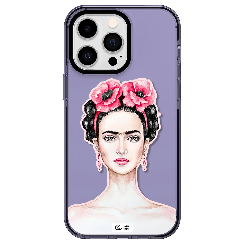 Ferida Watercolor Apple iPhone 14 pro max impact Lilac Case