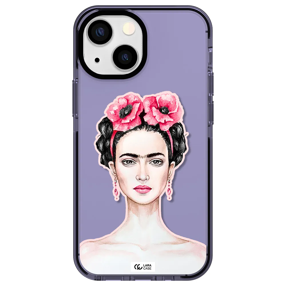 Ferida Watercolor Apple iPhone 15 impact Lilac Case