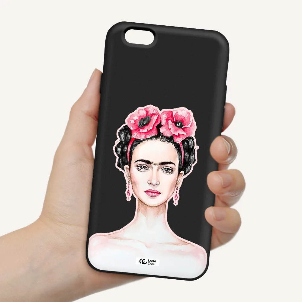 Ferida Watercolor Apple iPhone 6 Silicone black Case