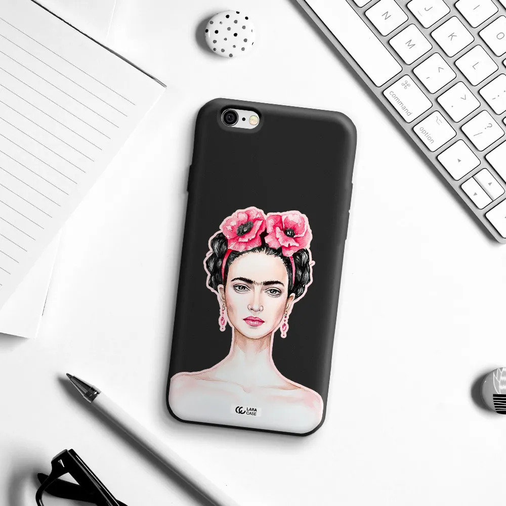 Ferida Watercolor Apple iPhone 6 Silicone black Case