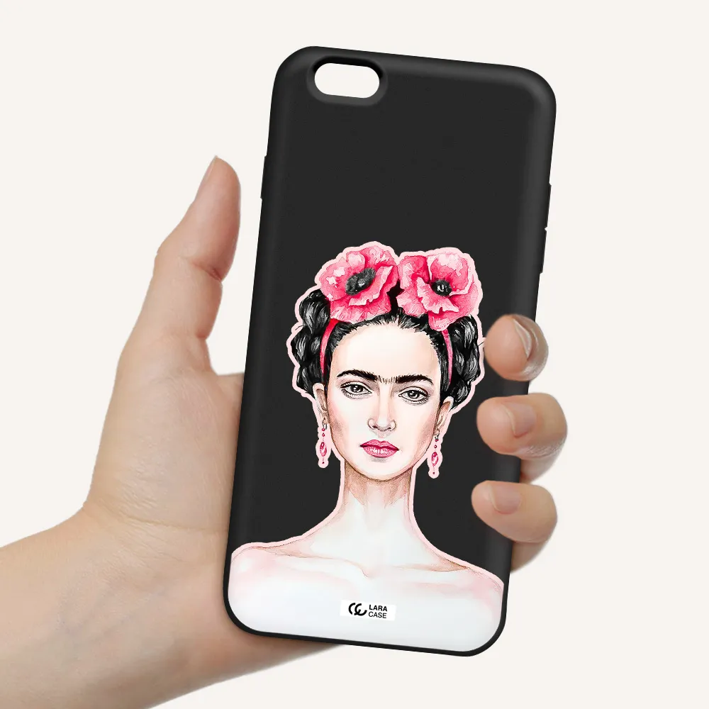 Ferida Watercolor Apple iPhone 6S Silicone black Case