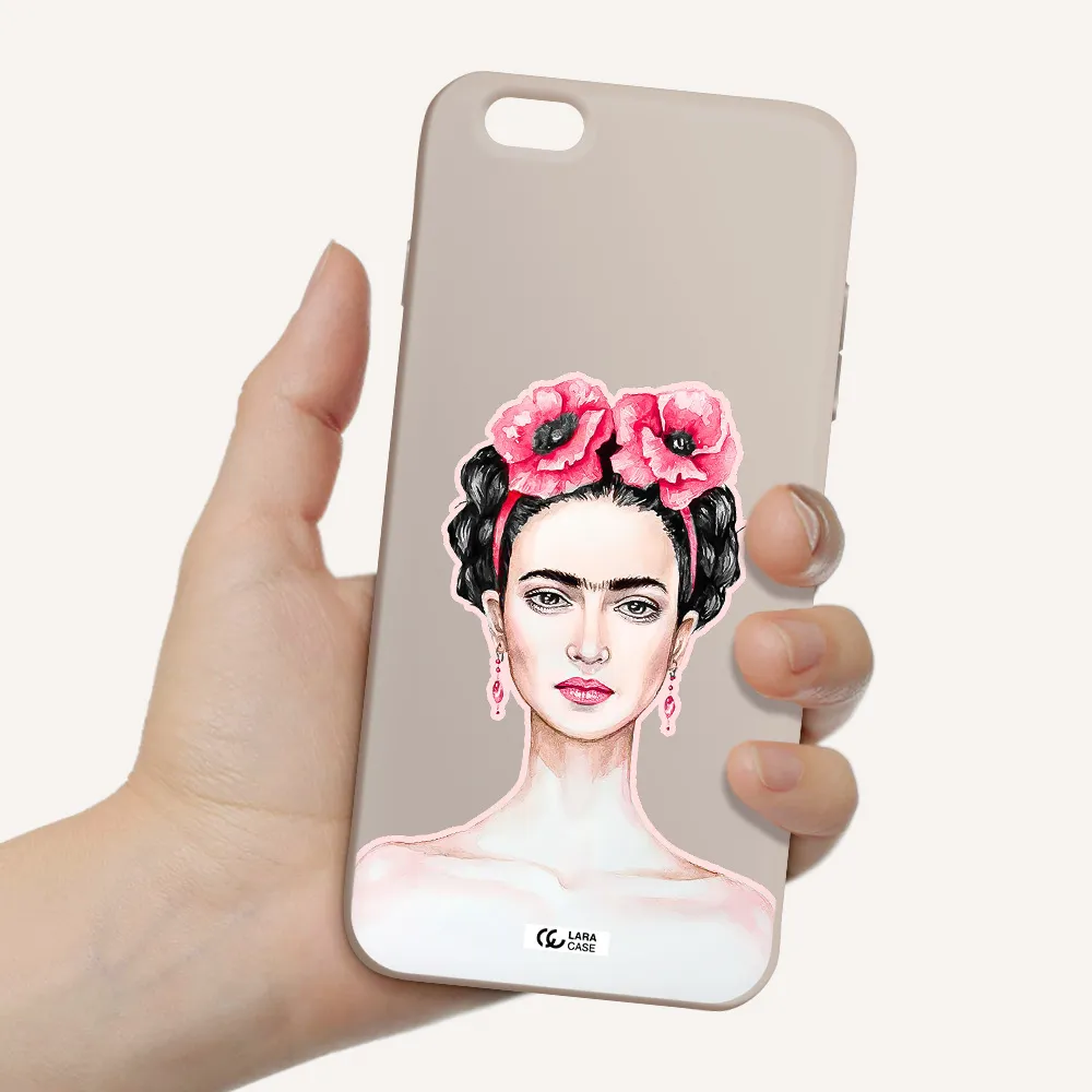 Ferida Watercolor Apple iPhone 6S Silicone Stone Case