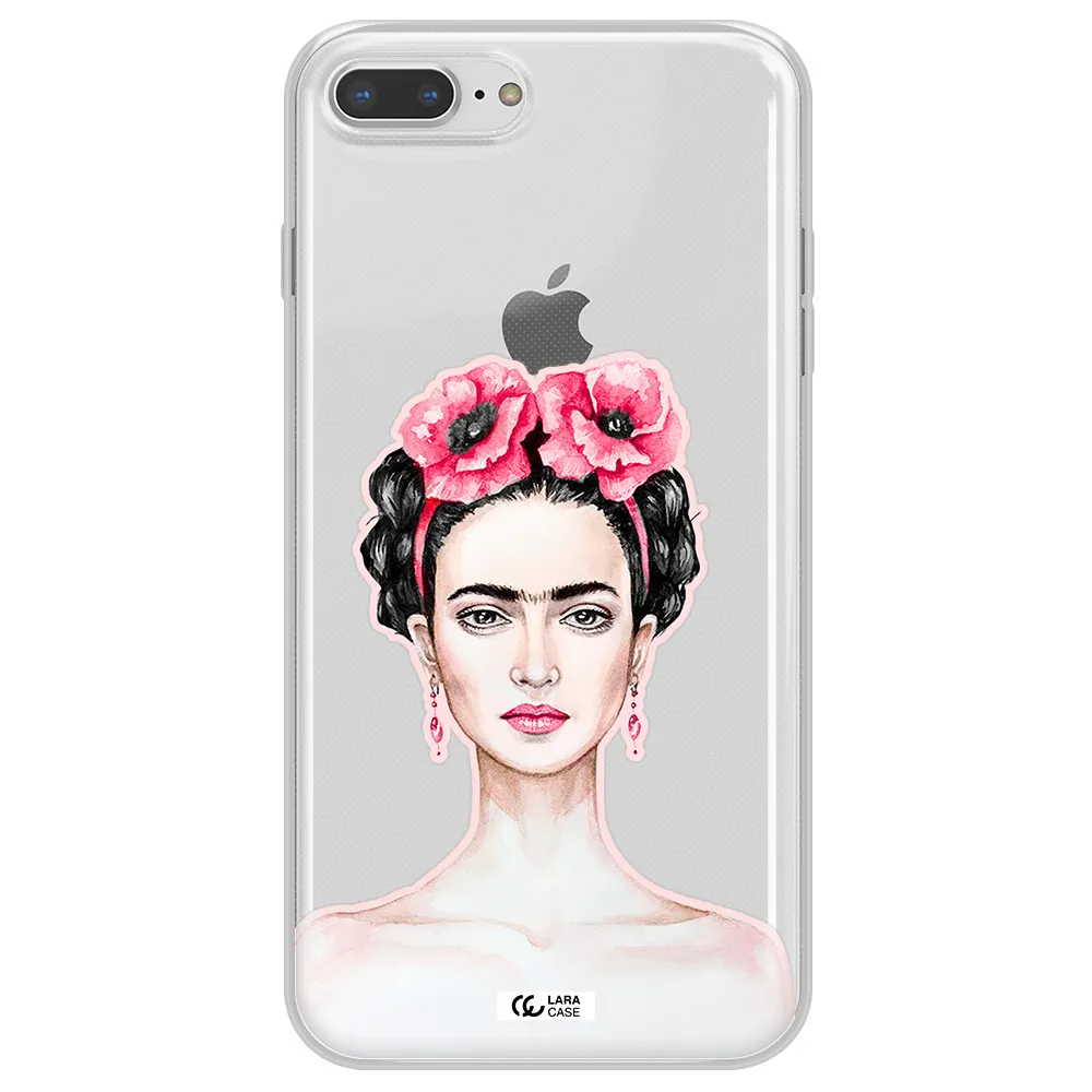 Ferida Watercolor Apple iPhone 7 plus Clear TPU Case