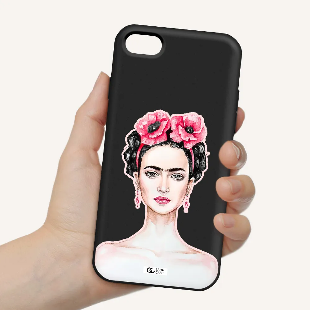 Ferida Watercolor Apple iPhone 7 Silicone black Case