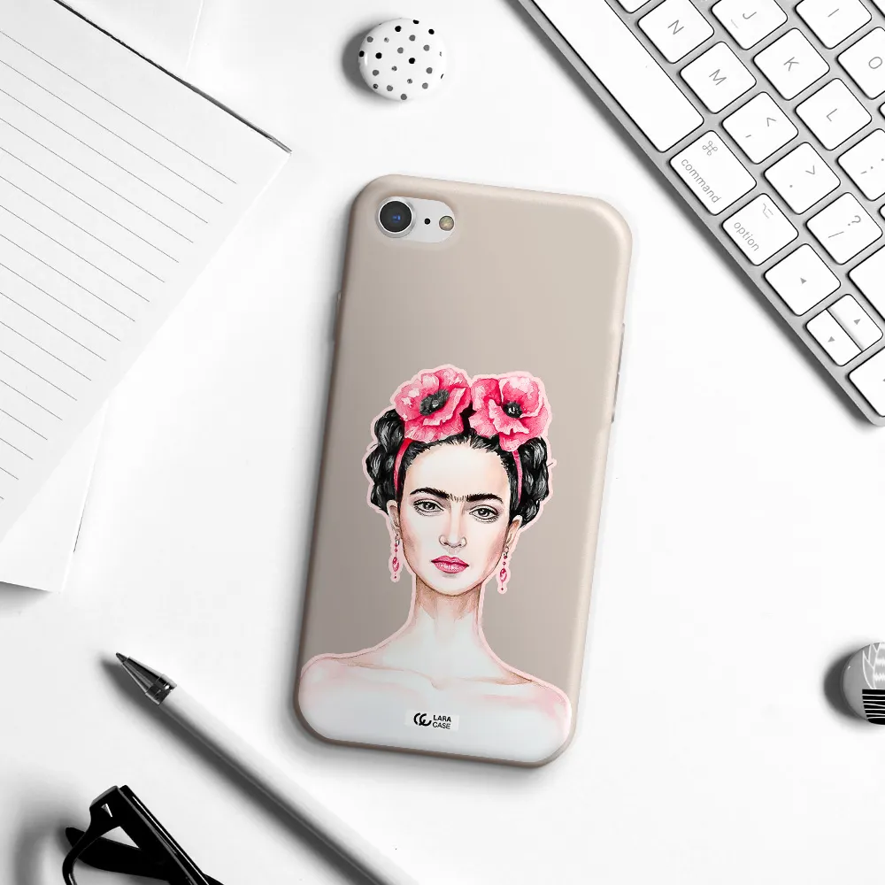 Ferida Watercolor Apple iPhone 7 Silicone Stone Case