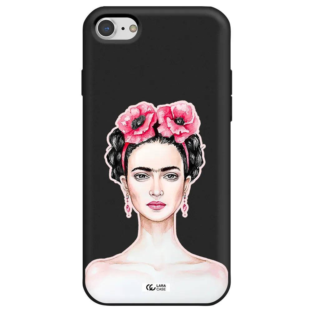 Ferida Watercolor Apple iPhone 8 Silicone black Case