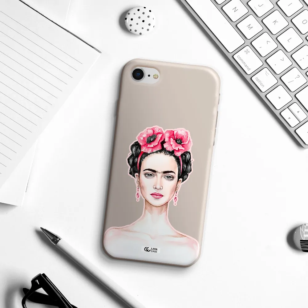 Ferida Watercolor Apple iPhone se 2020 Silicone Stone Case