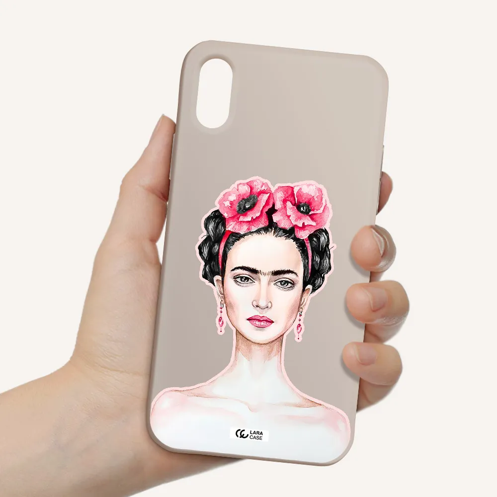 Ferida Watercolor Apple iPhone X Silicone Stone Case