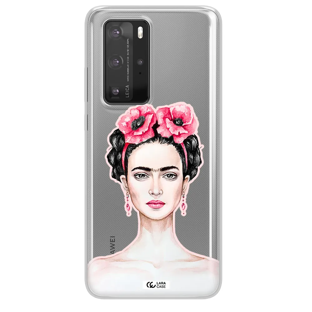 Ferida Watercolor Huawei P40 Pro Clear TPU Case