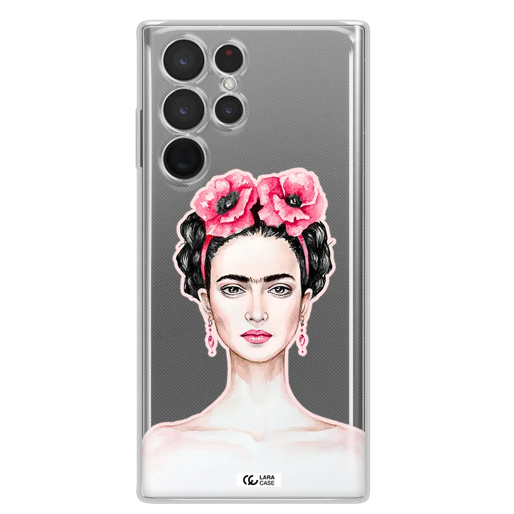 Ferida Watercolor Samsung S 22 Ultra Clear TPU Case