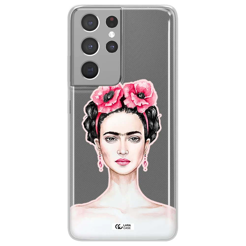 Ferida Watercolor Samsung S21 Ultra Clear TPU Case