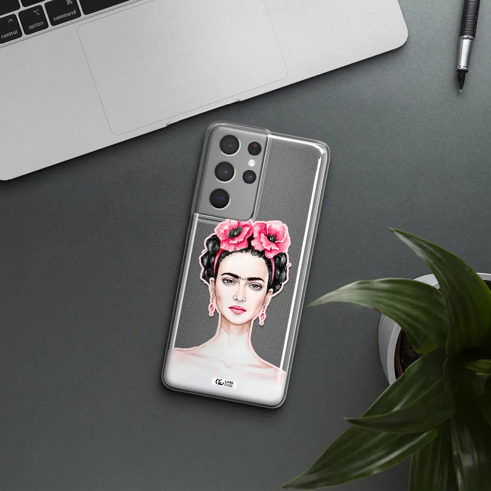 Ferida Watercolor Samsung S21 Ultra Clear TPU Case