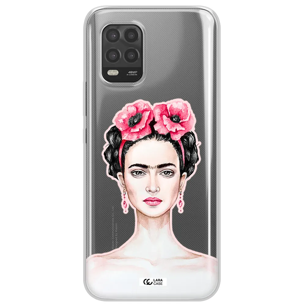 Ferida Watercolor Xiaomi Mi 10 Lite Clear TPU Case