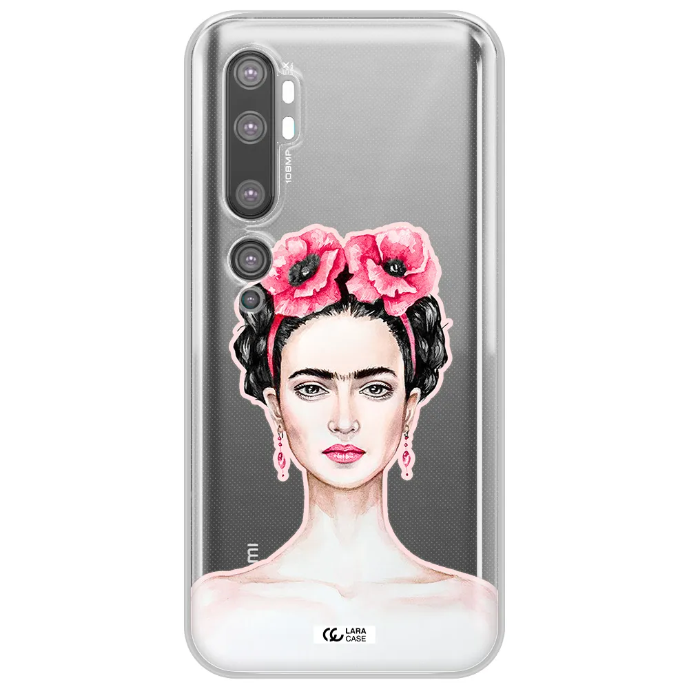 Ferida Watercolor Xiaomi Mi Note 10 Clear TPU Case