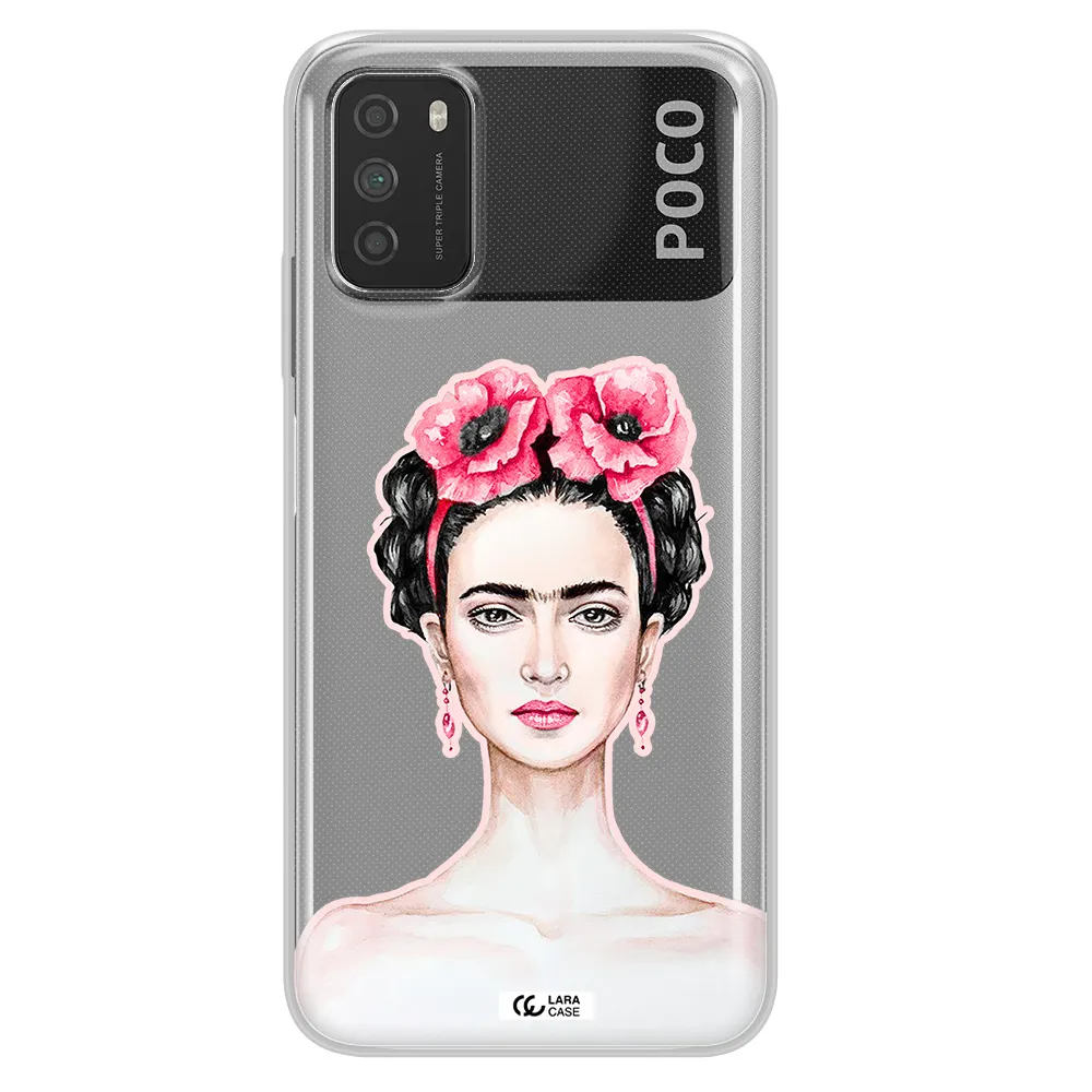 Ferida Watercolor Xiaomi Poco M3 Clear TPU Case