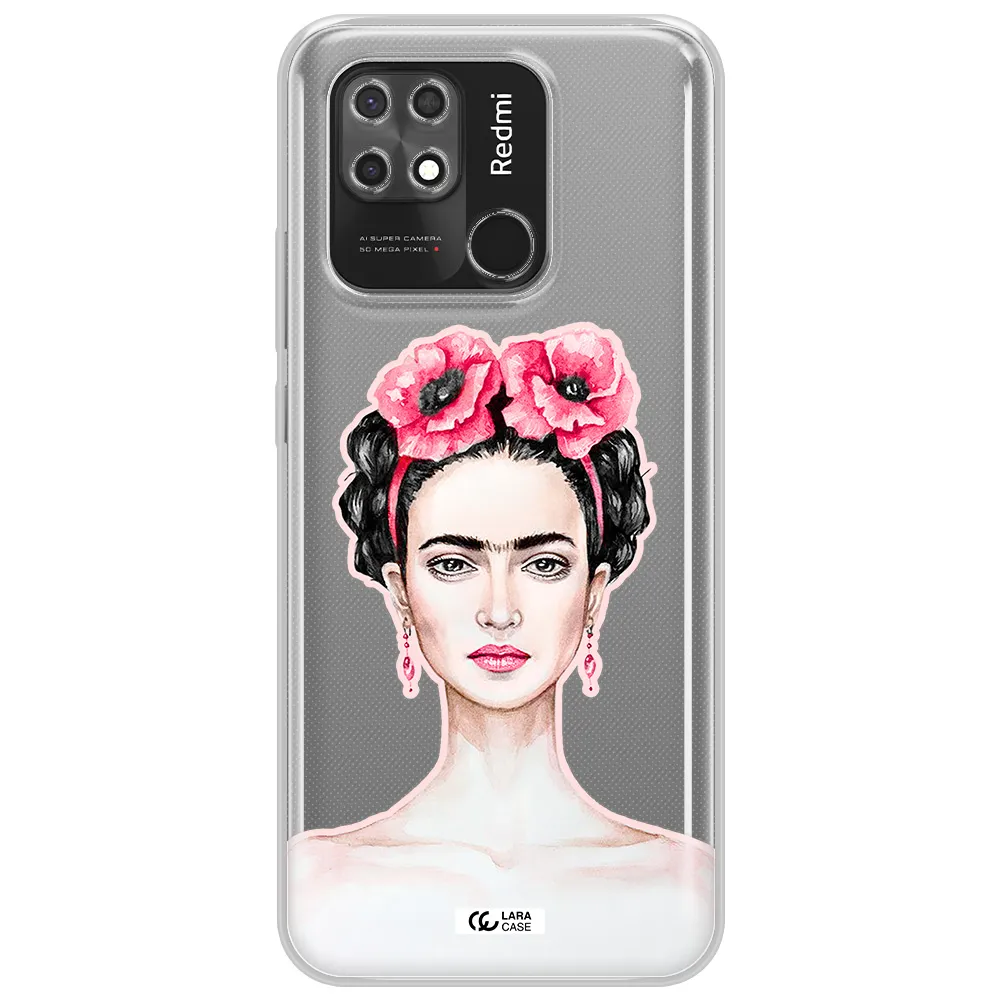 Ferida Watercolor Xiaomi Redmi 10C Clear TPU Case