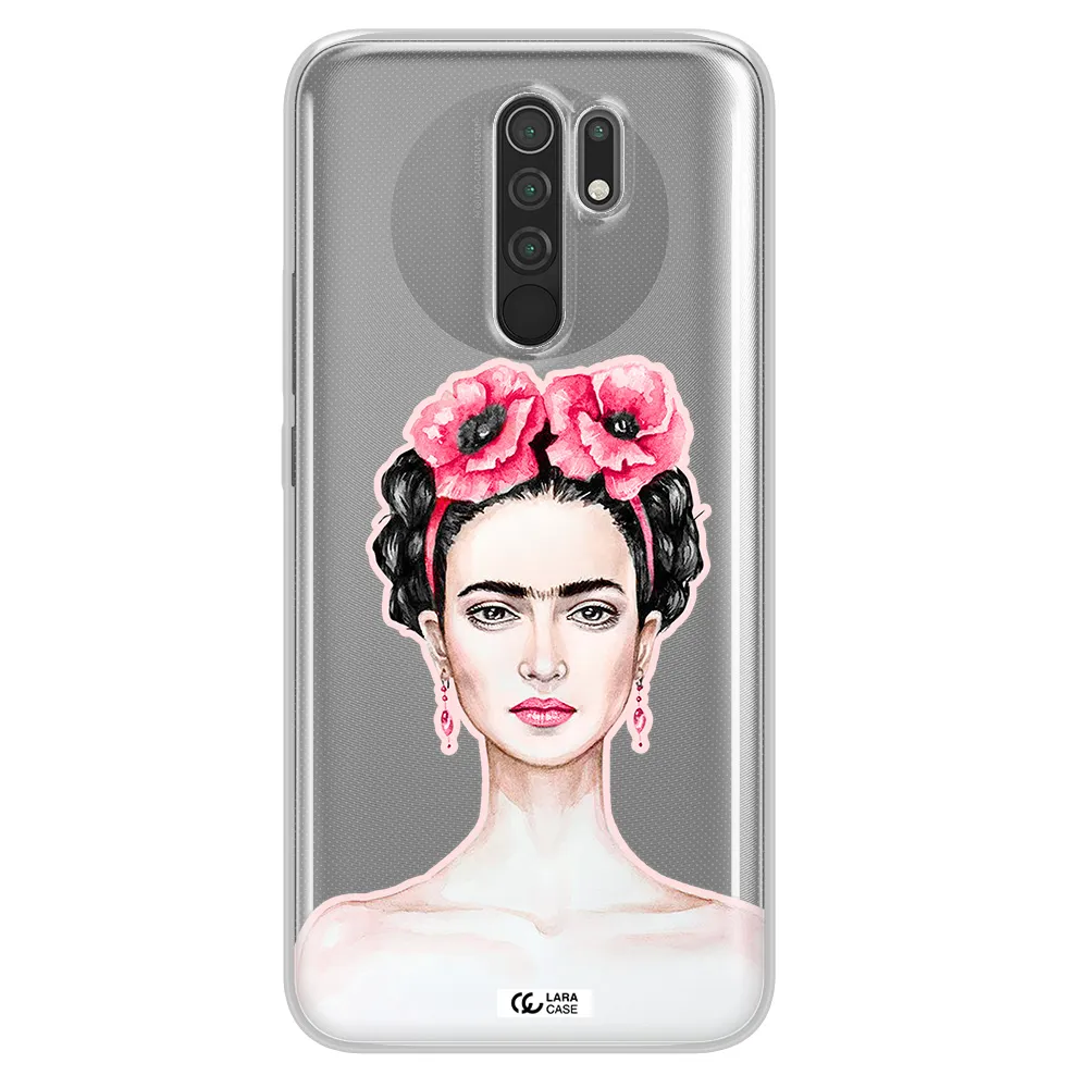 Ferida Watercolor Xiaomi Redmi 9 Clear TPU Case
