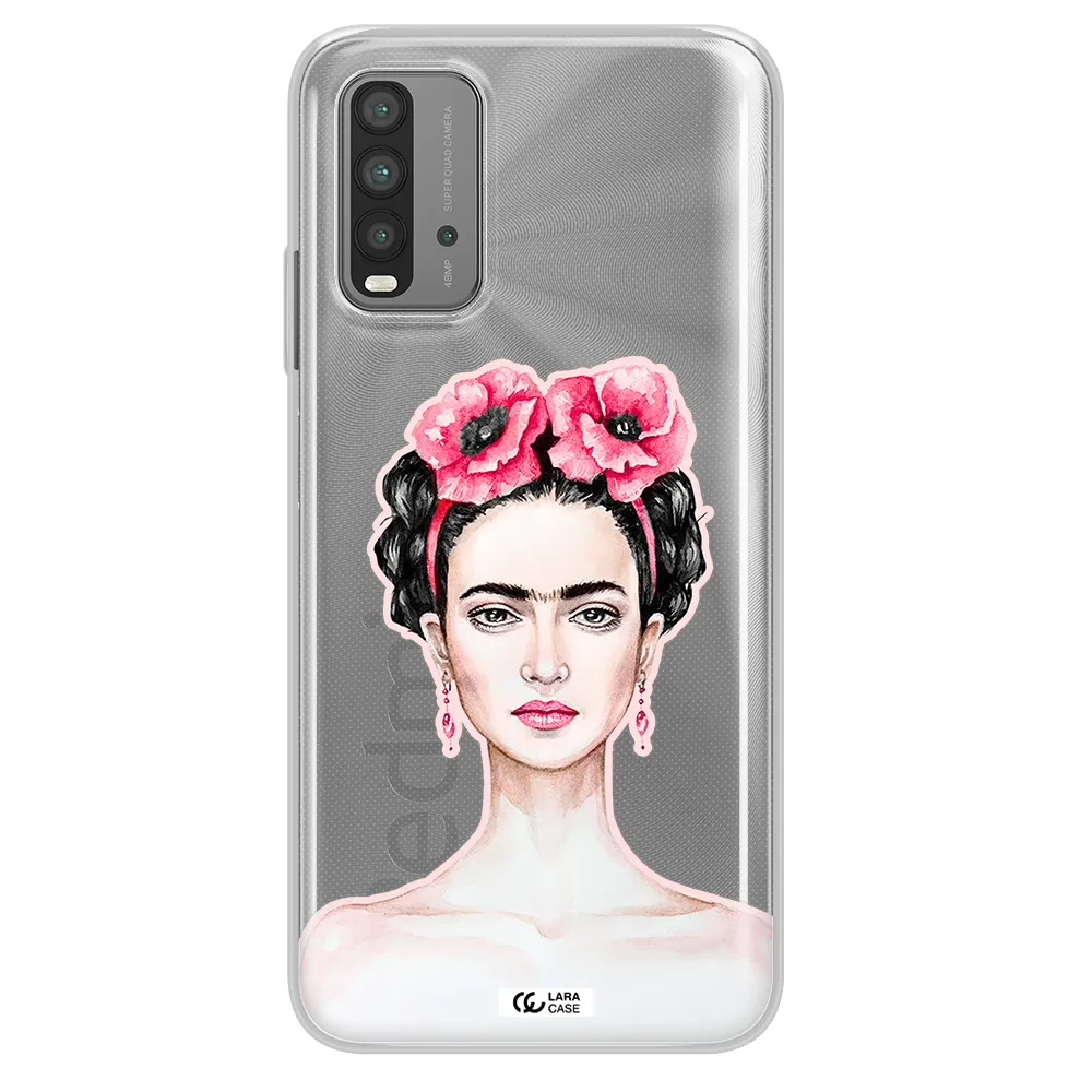 Ferida Watercolor Xiaomi Redmi 9T Clear TPU Case