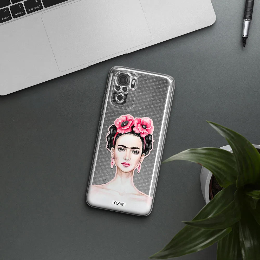 Ferida Watercolor Xiaomi Redmi Note 10S Clear Tpu Case