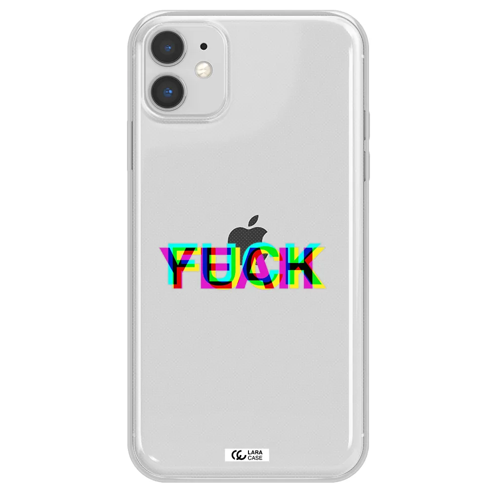 F#*K Yeah Apple iPhone 11 Clear TPU Case