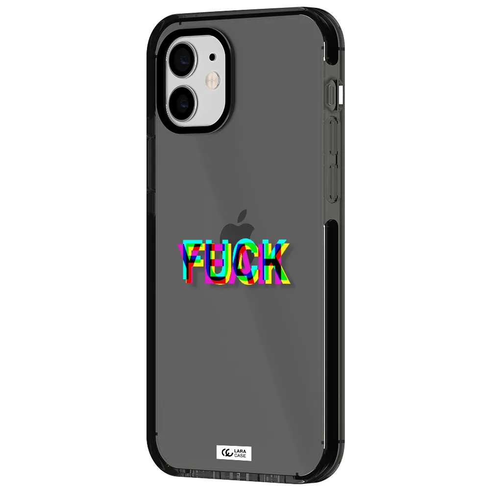 F#*K Yeah Apple iPhone 11 impact Smoke Black Case