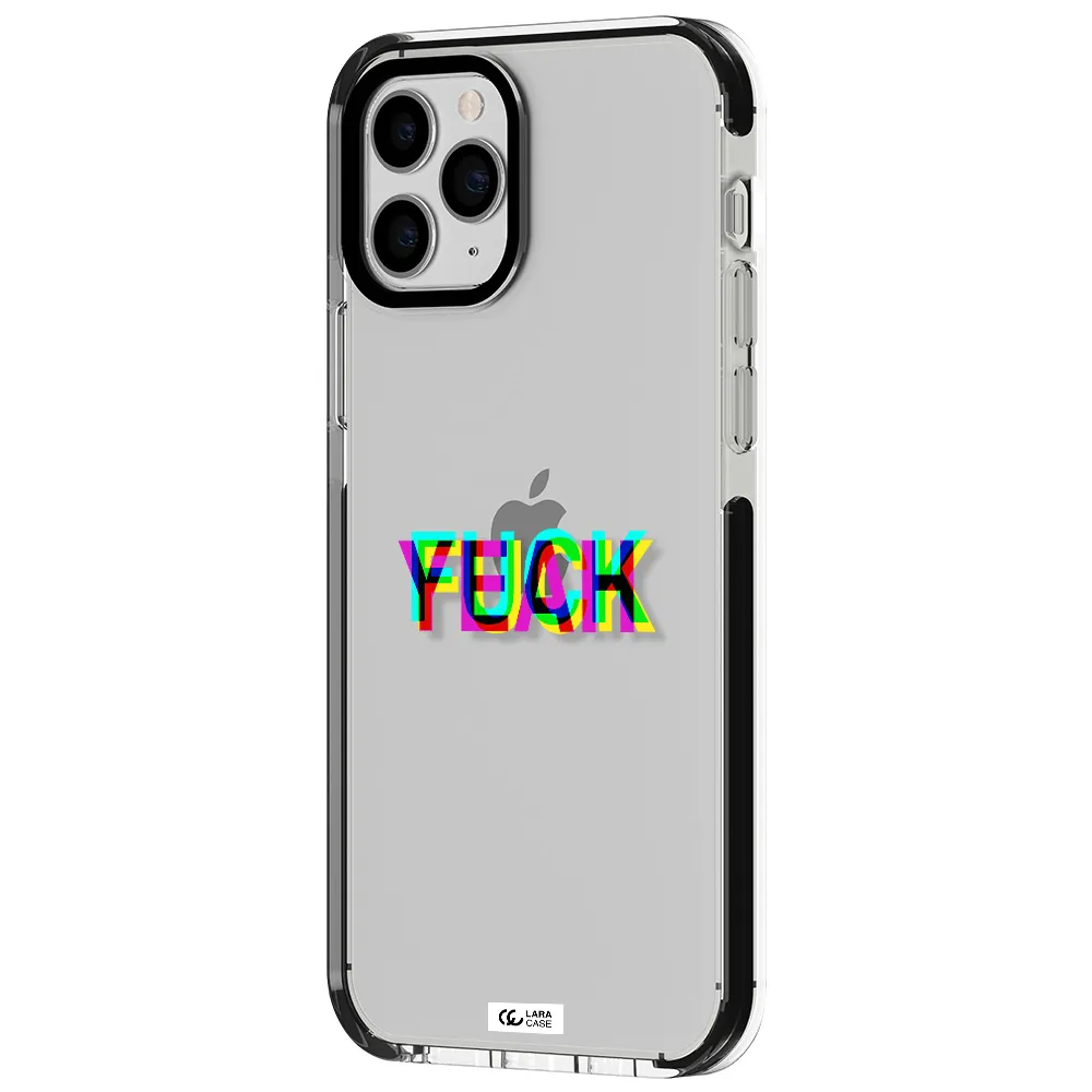 F#*K Yeah Apple iPhone 11 pro impact black border Case