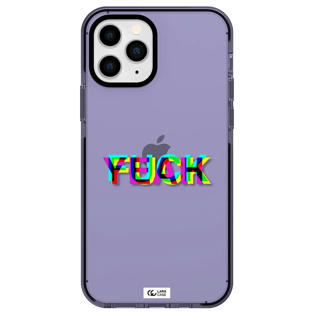 F#*K Yeah Apple iPhone 11 pro impact Lilac Case