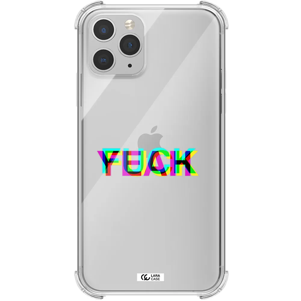 F#*K Yeah Apple iPhone 11 pro max Clear PC Case