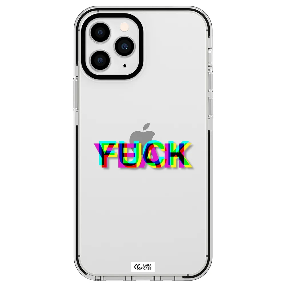 F#*K Yeah Apple iPhone 11 pro max impact black border Case