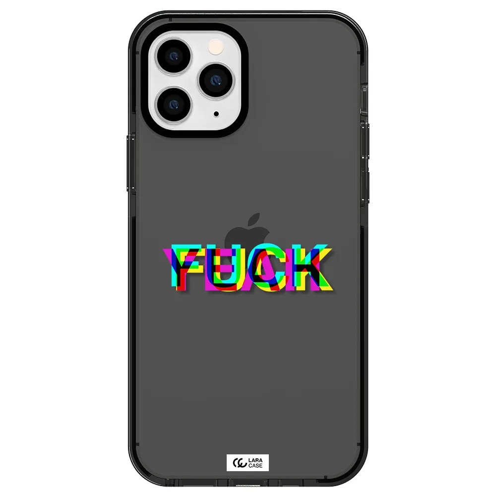 F#*K Yeah Apple iPhone 11 pro max impact Smoke Black Case