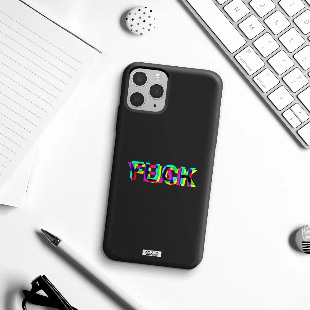 F#*K Yeah Apple iPhone 11 pro Silicone black Case