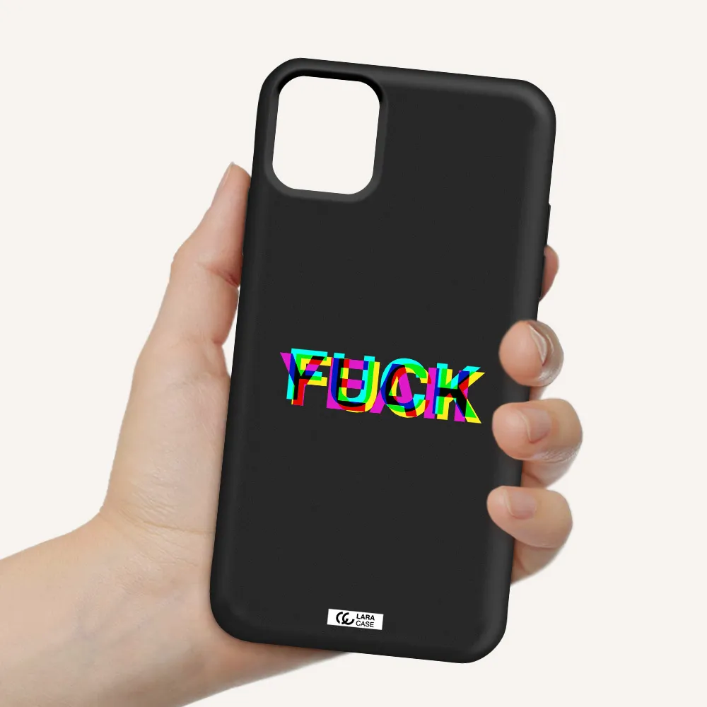 F#*K Yeah Apple iPhone 11 Silicone black Case