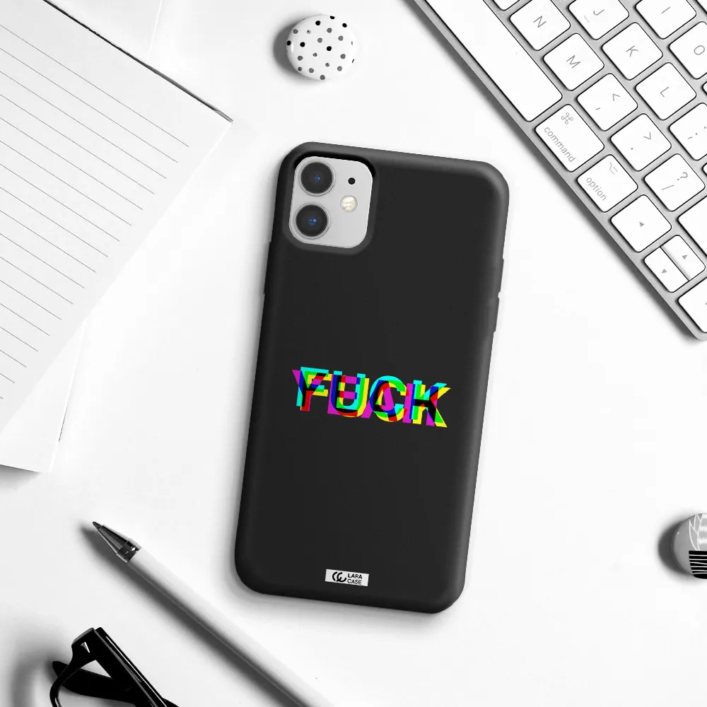 F#*K Yeah Apple iPhone 11 Silicone black Case