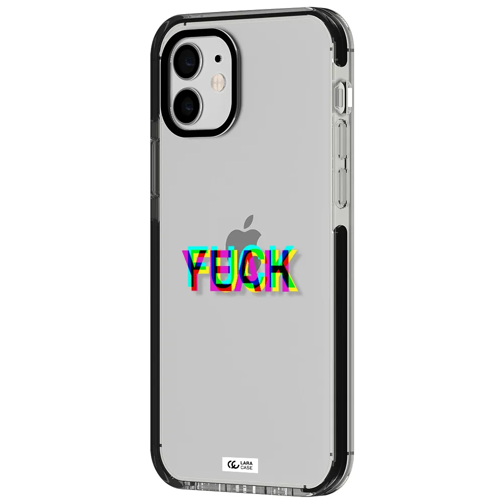 F#*K Yeah Apple iPhone 12 impact black border Case