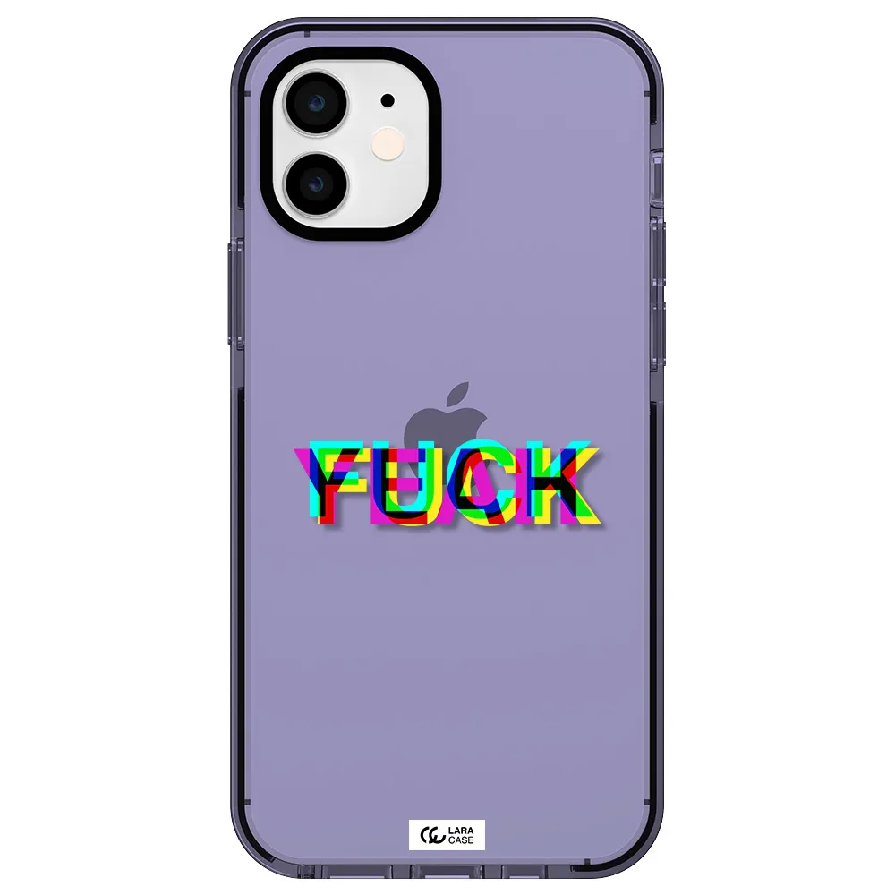 F#*K Yeah Apple iPhone 12 impact Lilac Case