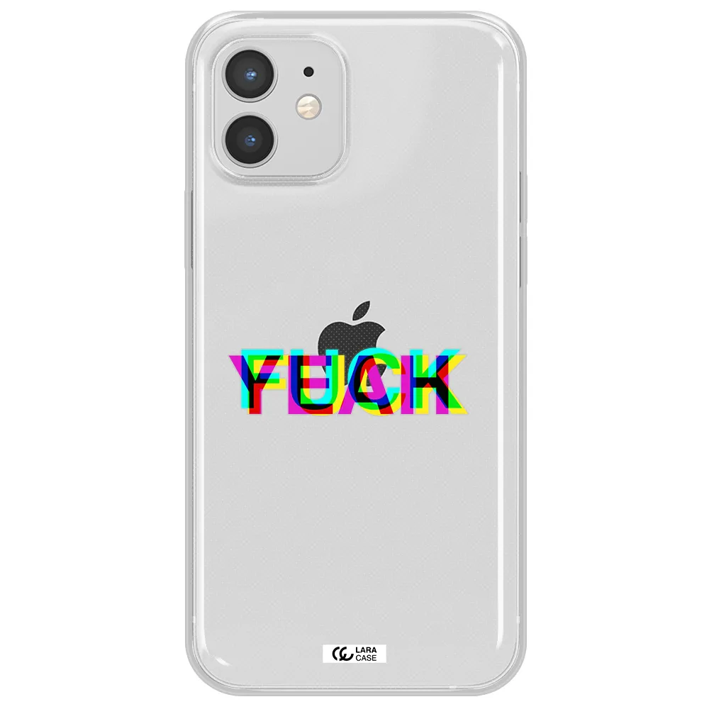 F#*K Yeah Apple iPhone 12 mini Clear TPU Case