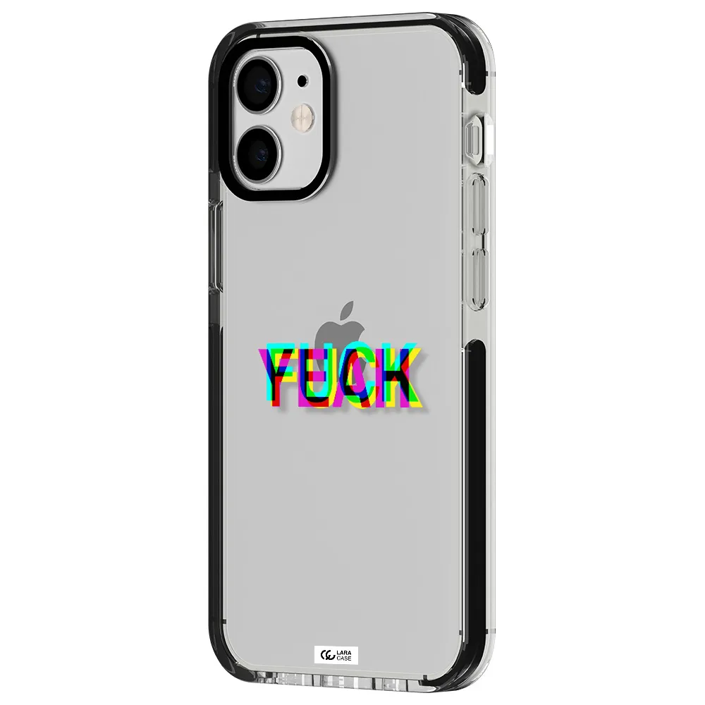 F#*K Yeah Apple iPhone 12 mini impact black border Case