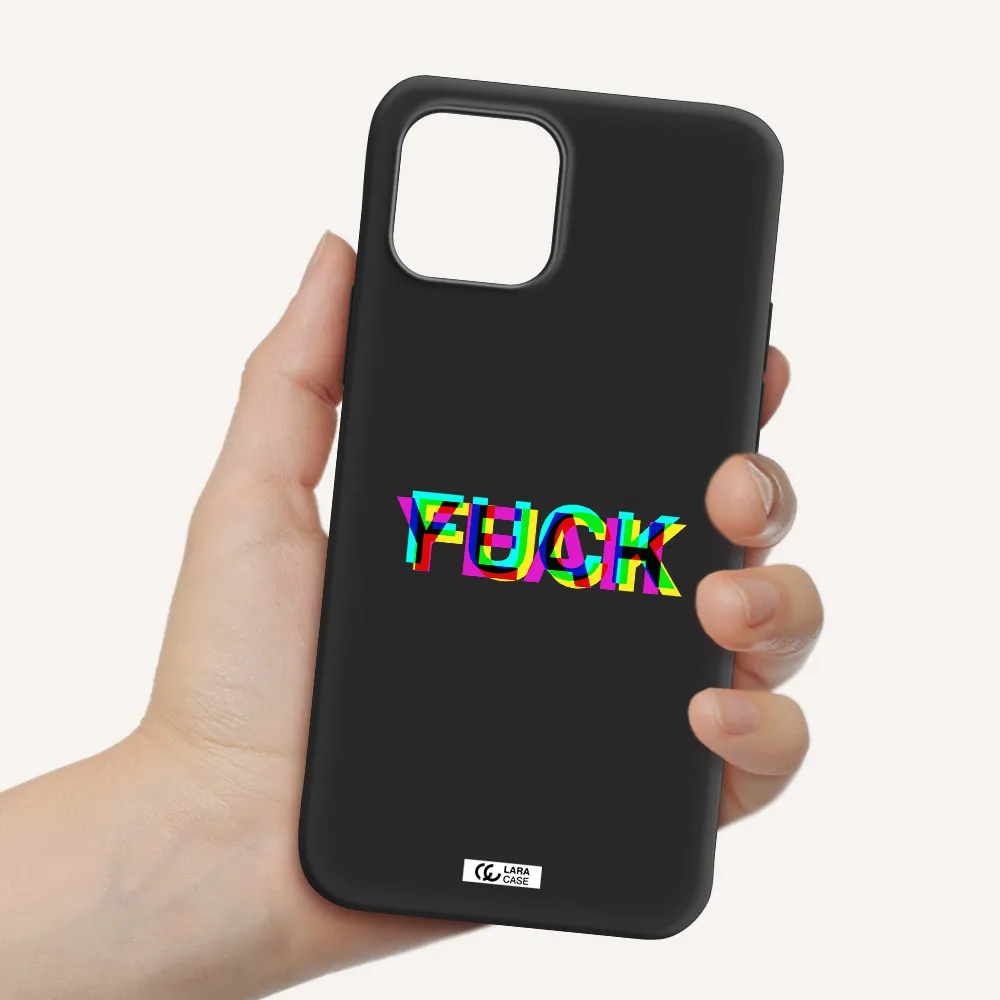 F#*K Yeah Apple iPhone 12 mini Silicone black Case