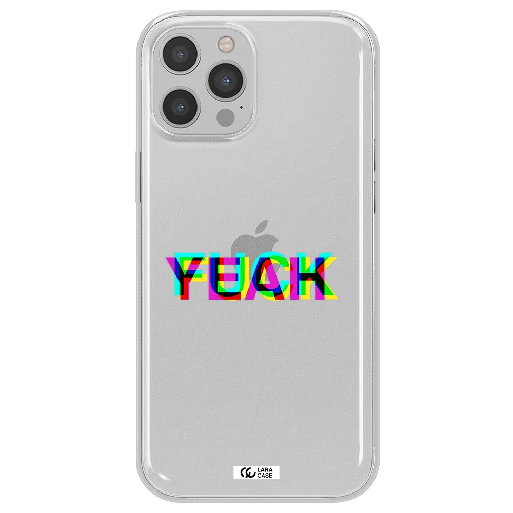 F#*K Yeah Apple iPhone 12 pro Clear TPU Case