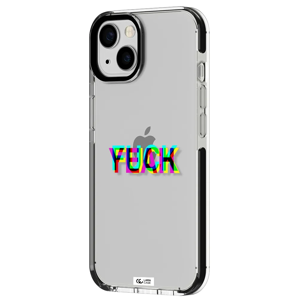 F#*K Yeah Apple iPhone 13 impact black border Case