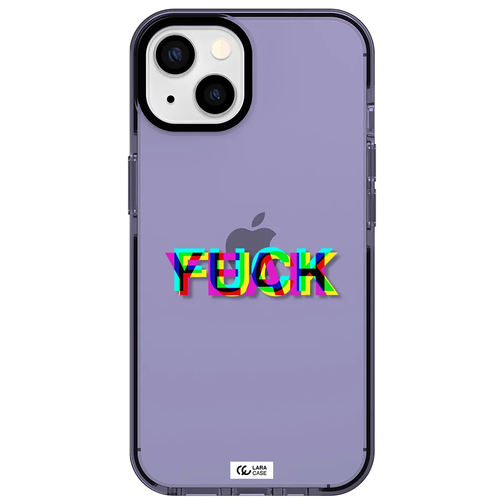 F#*K Yeah Apple iPhone 13 impact Lilac Case