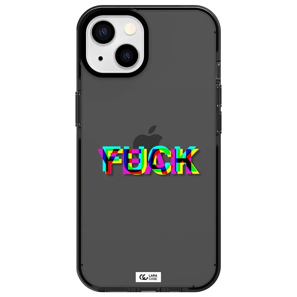 F#*K Yeah Apple iPhone 13 impact Smoke Black Case