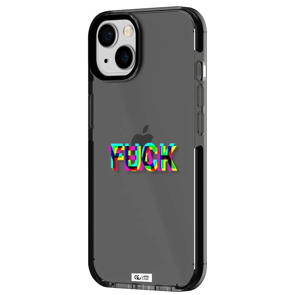 F#*K Yeah Apple iPhone 13 impact Smoke Black Case