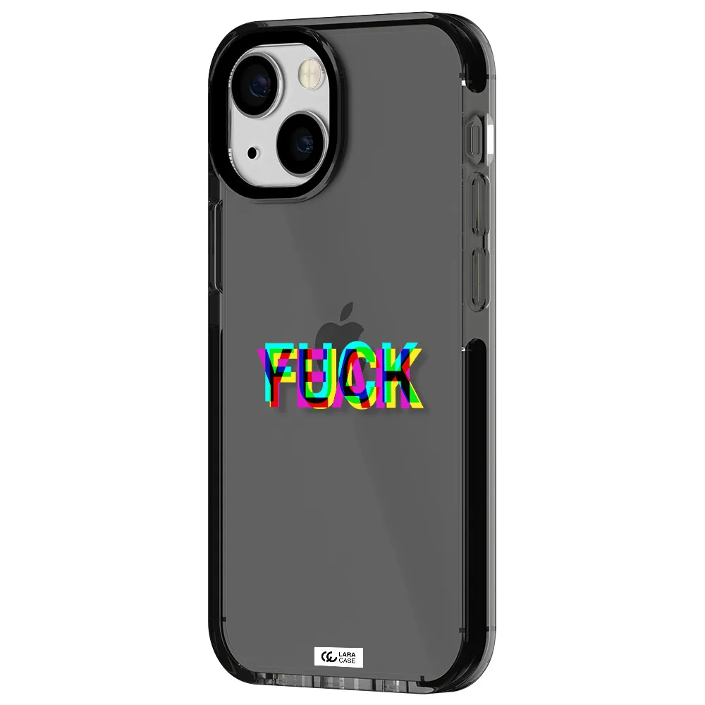F#*K Yeah Apple iPhone 13 mini impact Smoke Black Case